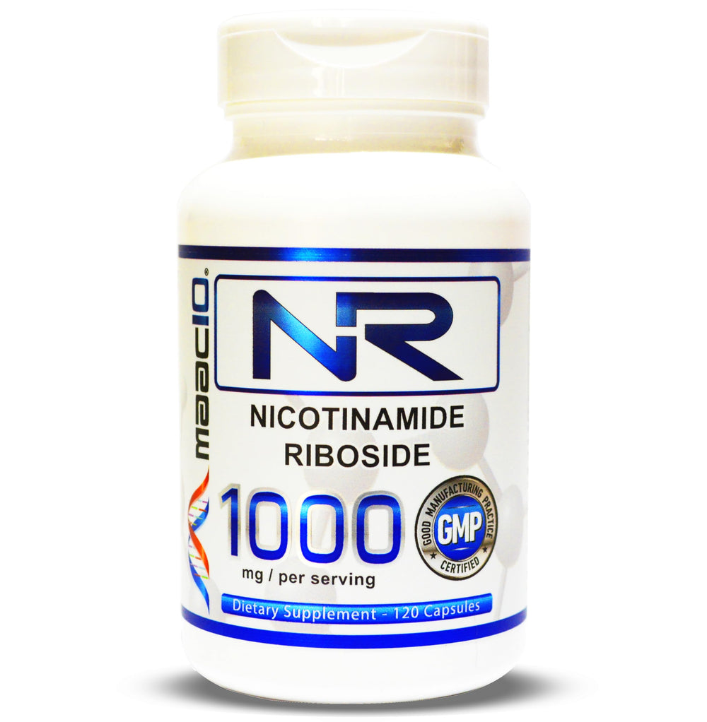 Maac10 NR Nicotinamide Riboside 1000mg serving label