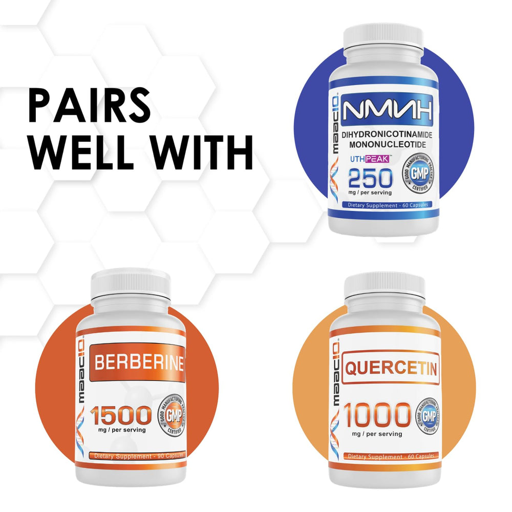 Graphic illustrating sirtuin pathways activated by resveratrol
