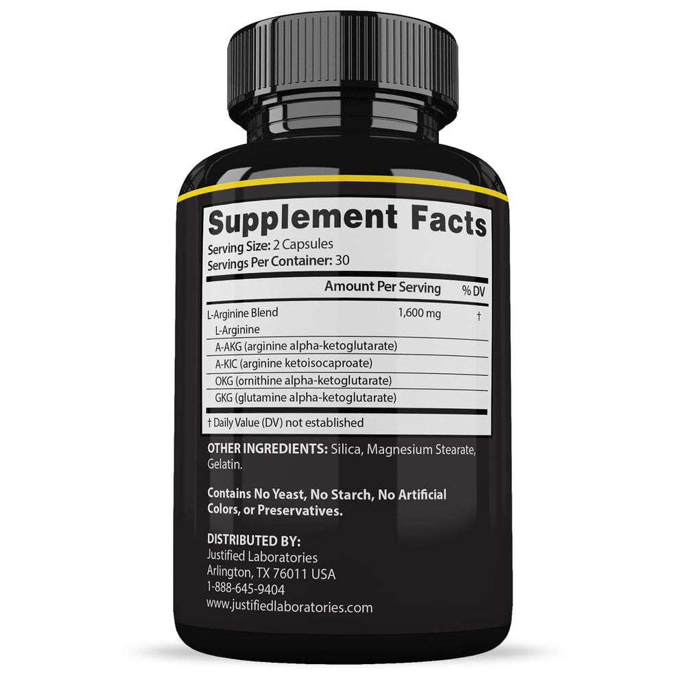 Maasalong Max 1600MG capsules arranged