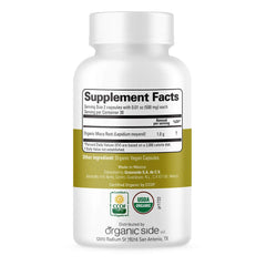 Maca capsules boosting energy