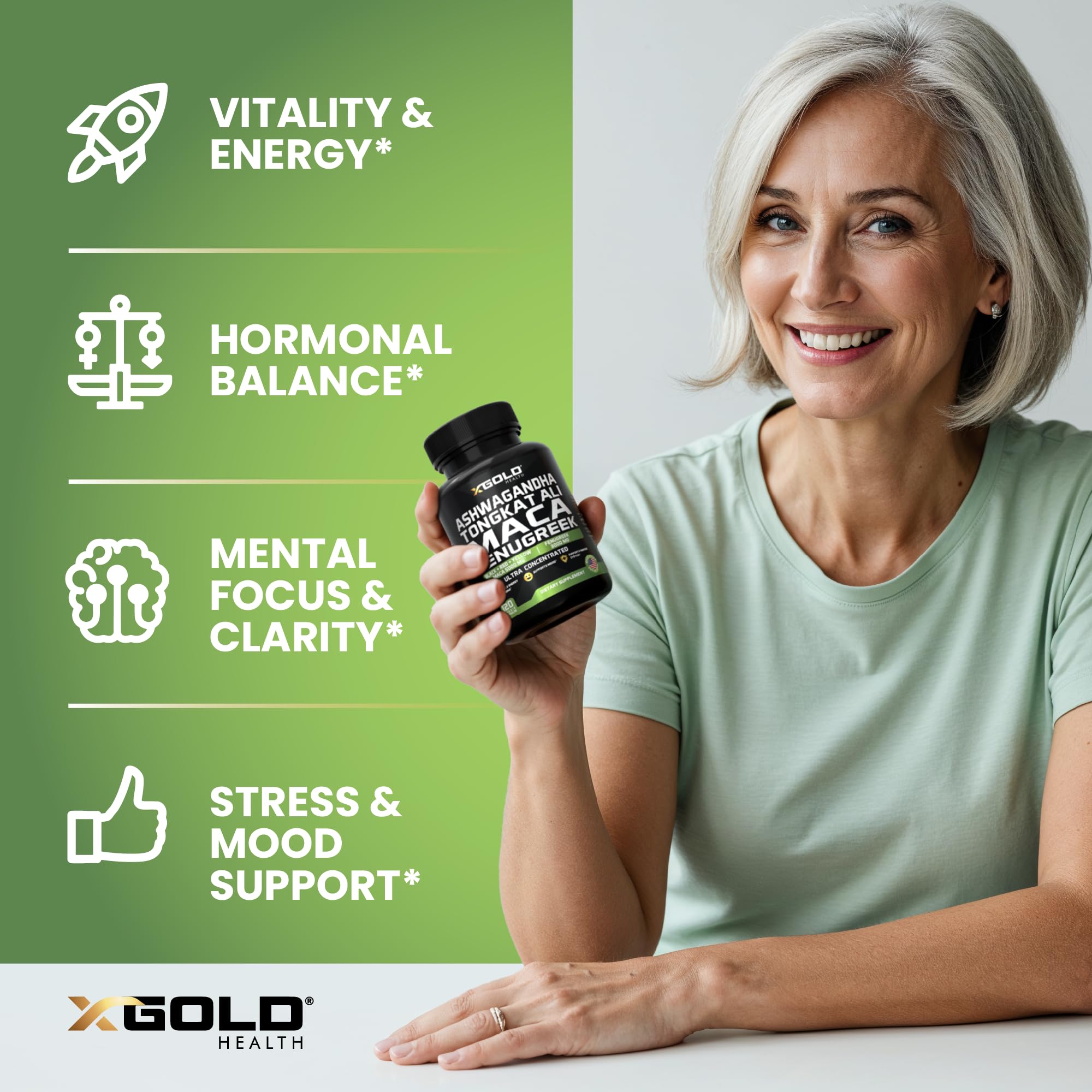 Image illustrating maca root extract trio: black, red, and yellow maca