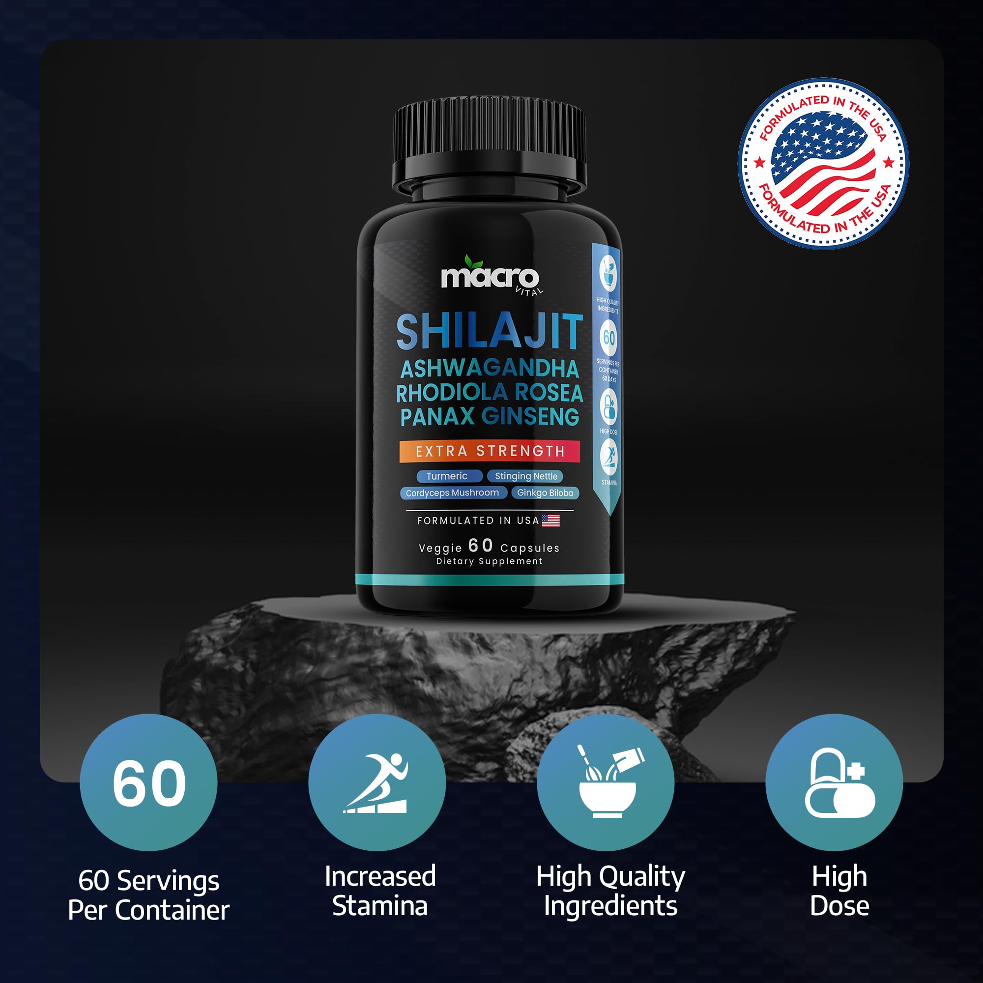 Lifestyle image highlighting energy and stamina with Macro Vital