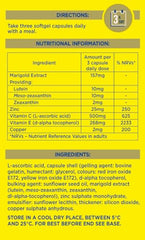 Soft gel capsules of Macu Shield Gold