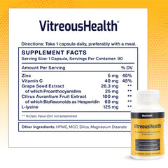 Vitamin C capsule illustration representing antioxidant support
