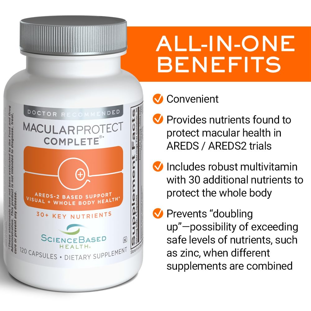 Full spectrum multivitamin with macular health nutrients