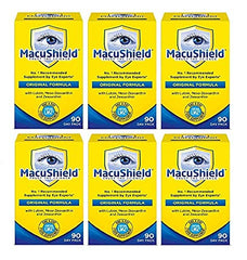 Macushield 90 capsules bottle front view