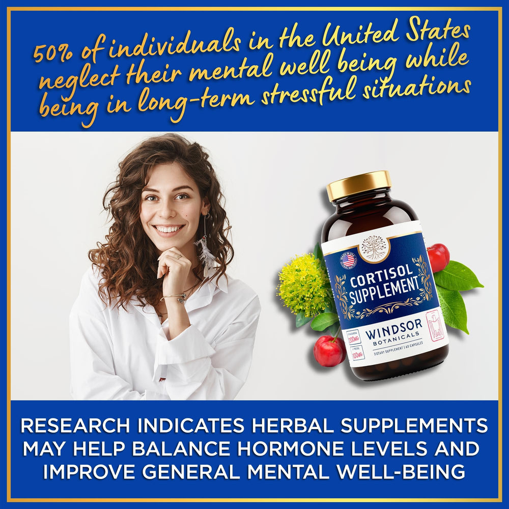 Made in USA cortisol supplement manufactured in cGMP facility