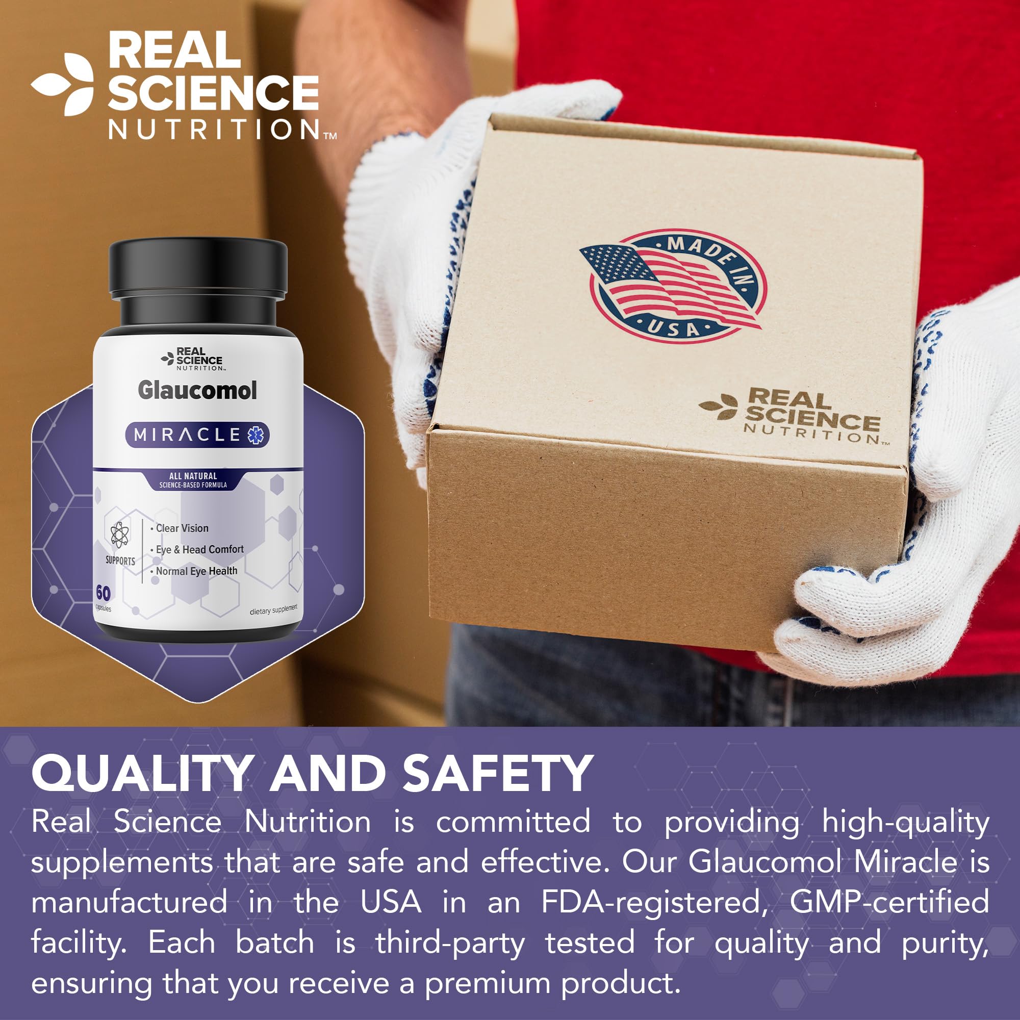 Made in USA in an FDA-registered GMP facility