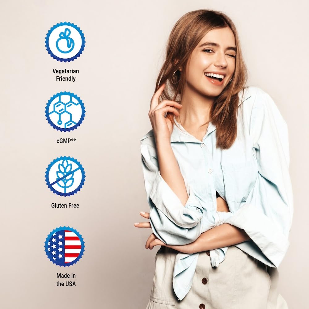 Made in USA icon on supplement packaging