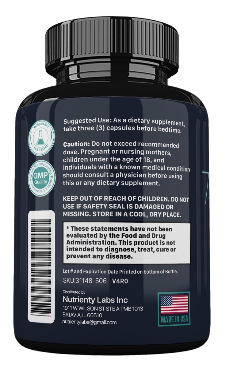Made in USA label on product packaging