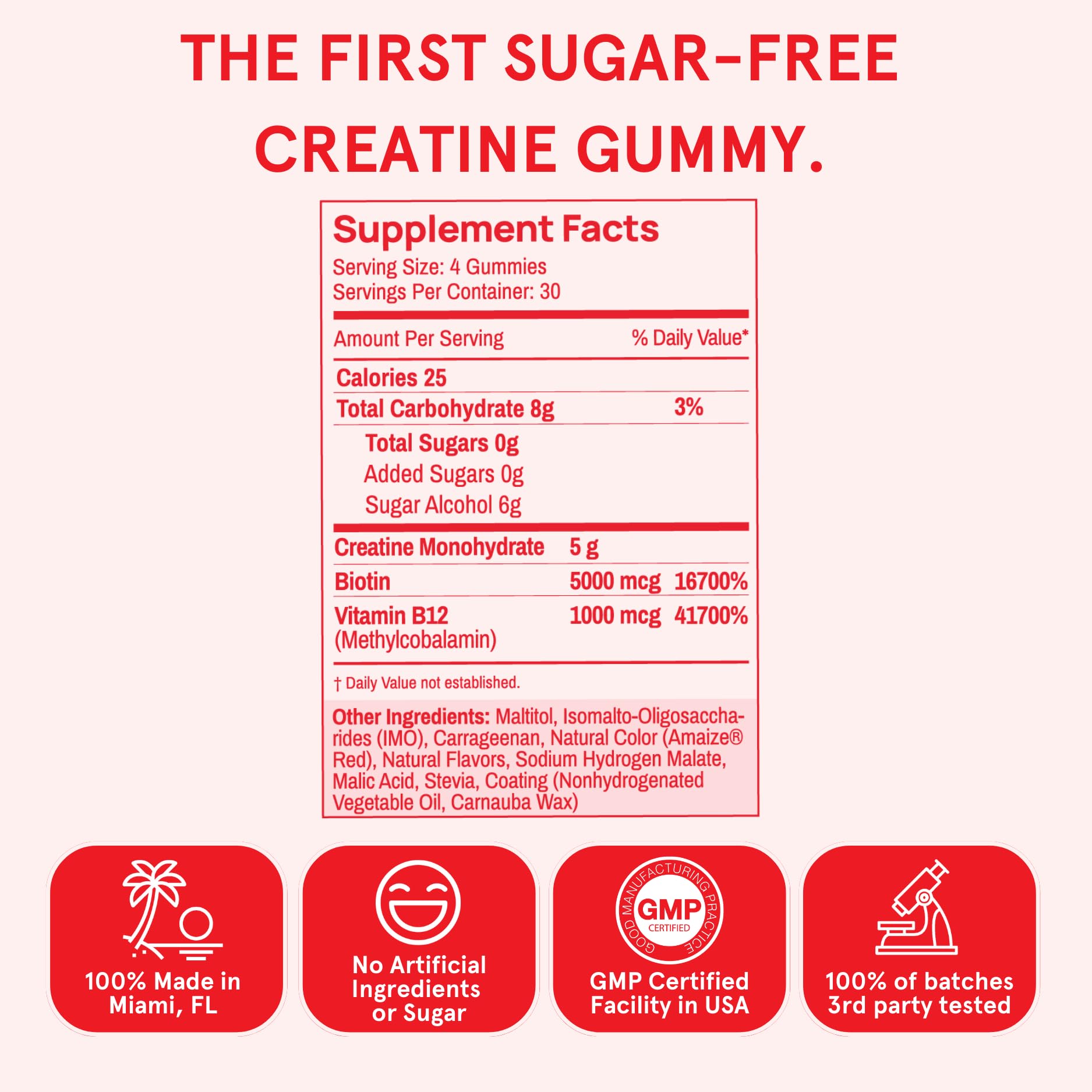 Manufactured in the USA in an NSF-certified facility