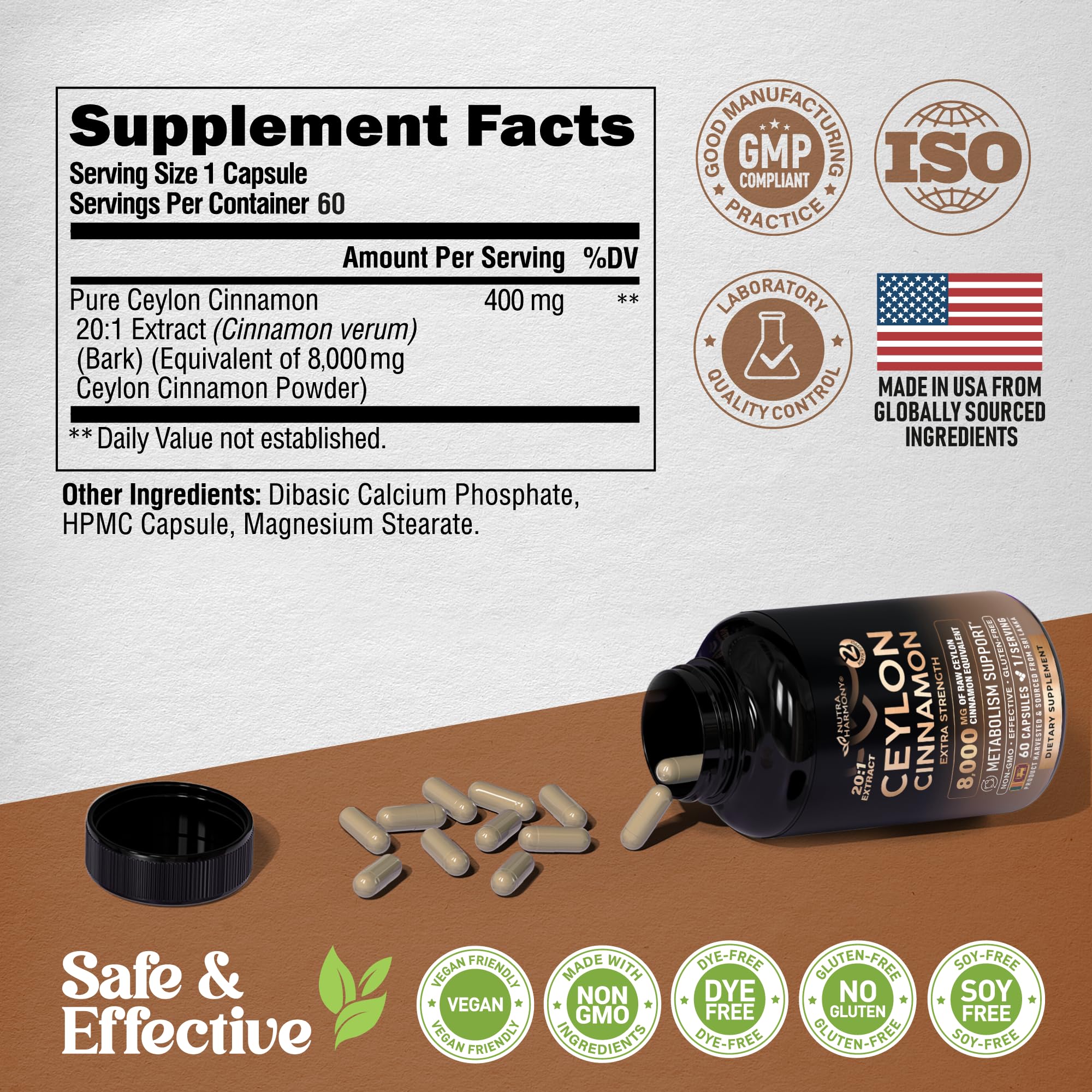 Made in USA seal on packaging