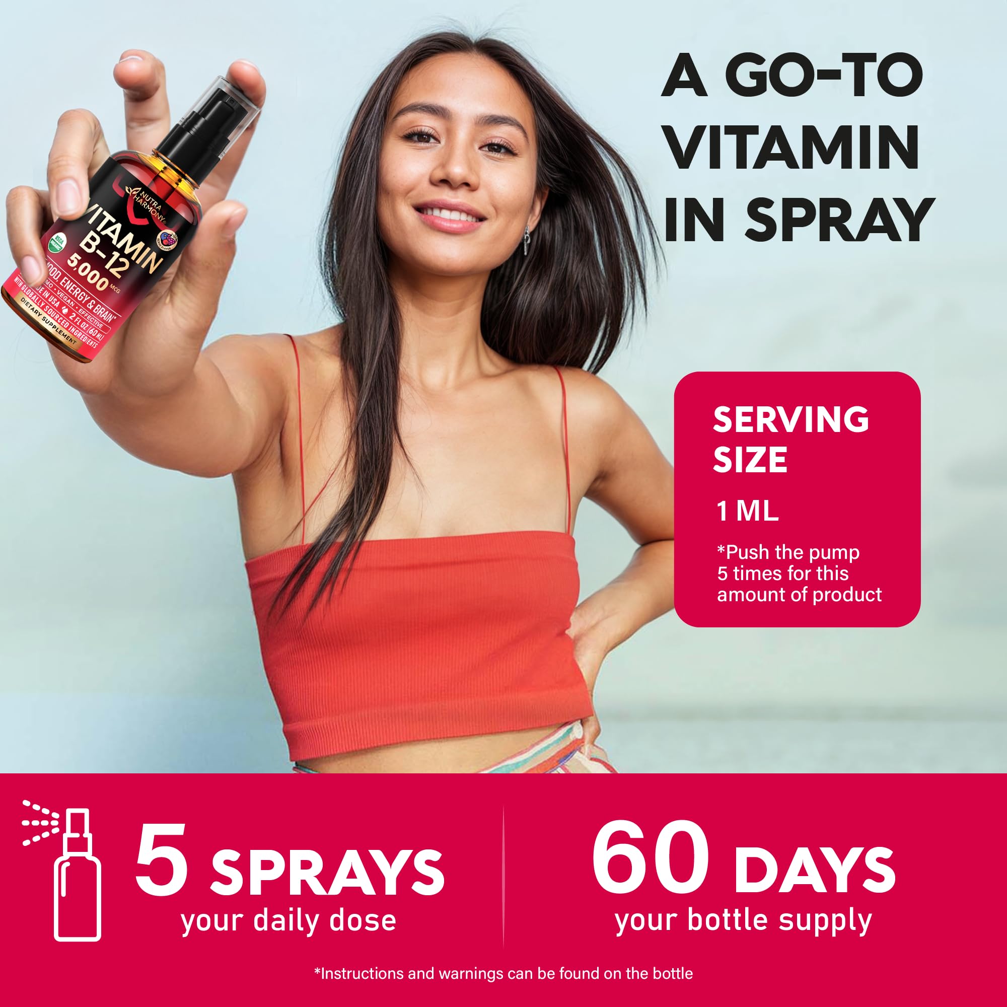 Made in USA manufacturing of Vitamin B12 liquid