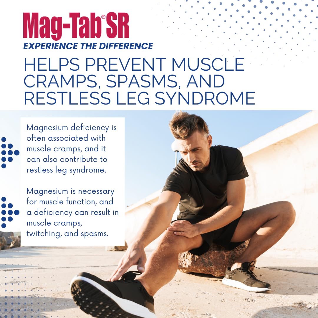 Doctor-recommended Mag-Tab SR for magnesium deficiency