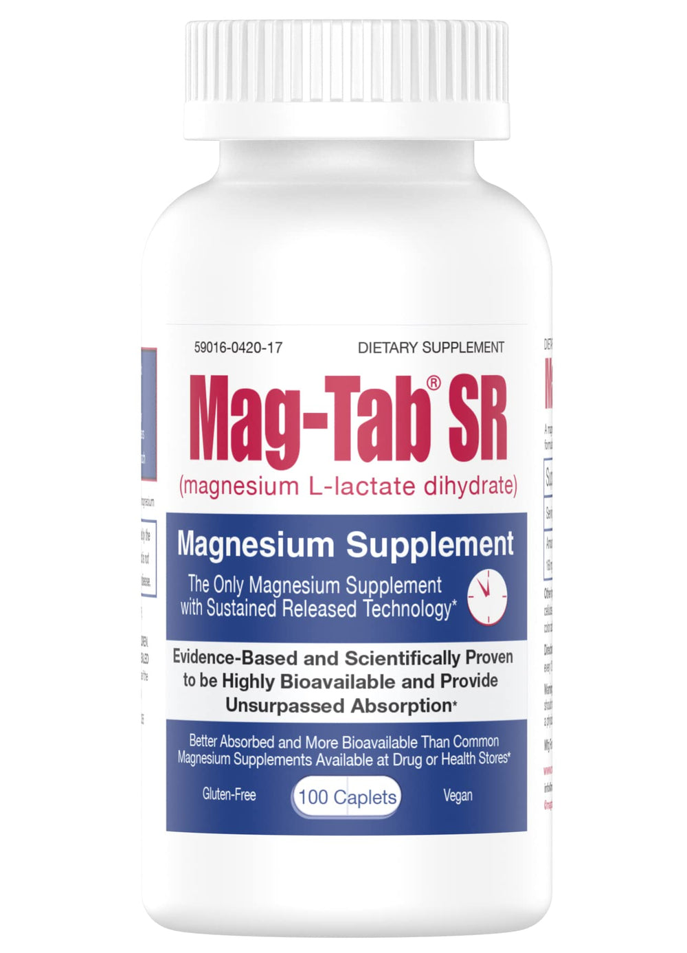Mag-Tab SR extended-release magnesium lactate capsules
