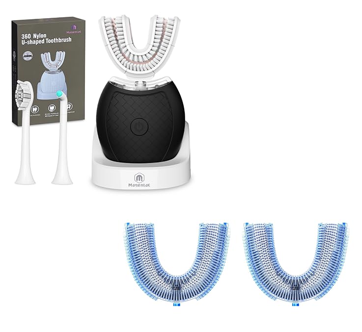 Magentak electric U-shaped toothbrush for adults