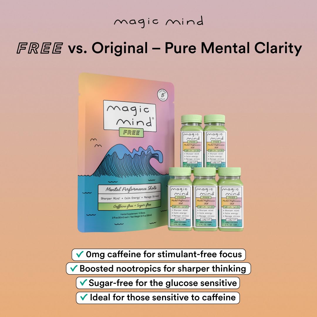 0 mg caffeine per bottle and caffeine-free claim
