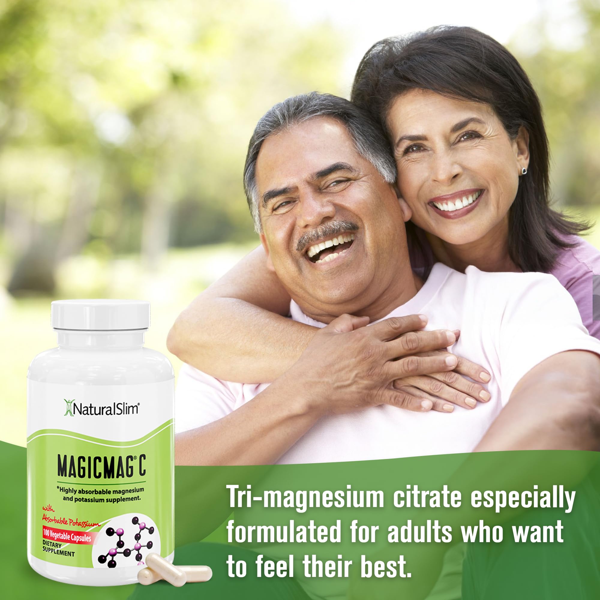 MagicMag C capsules close-up showing texture