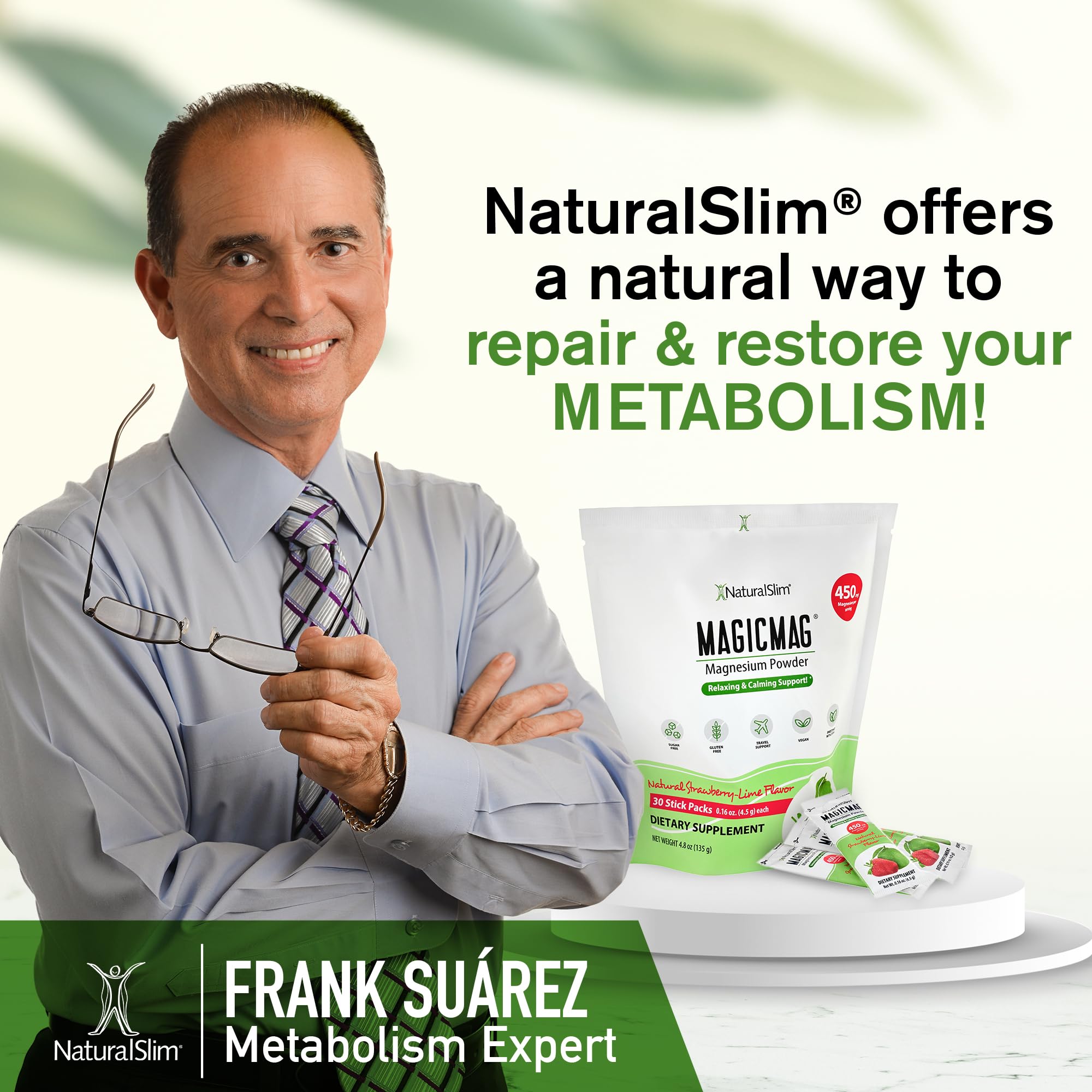 Travel-ready MagicMag Magnesium Packets for on-the-go use