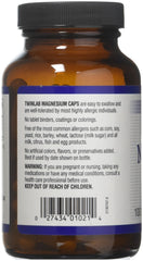 Label close-up: Twinlab Magnesium 400 mg - 100 capsules