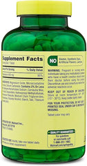 Spring Valley magnesium supplement bottle label 400 mg