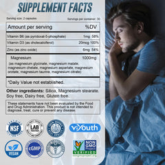 Close-up of Magnesium 7 Complex capsules