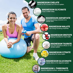 Chelated magnesium for high absorption