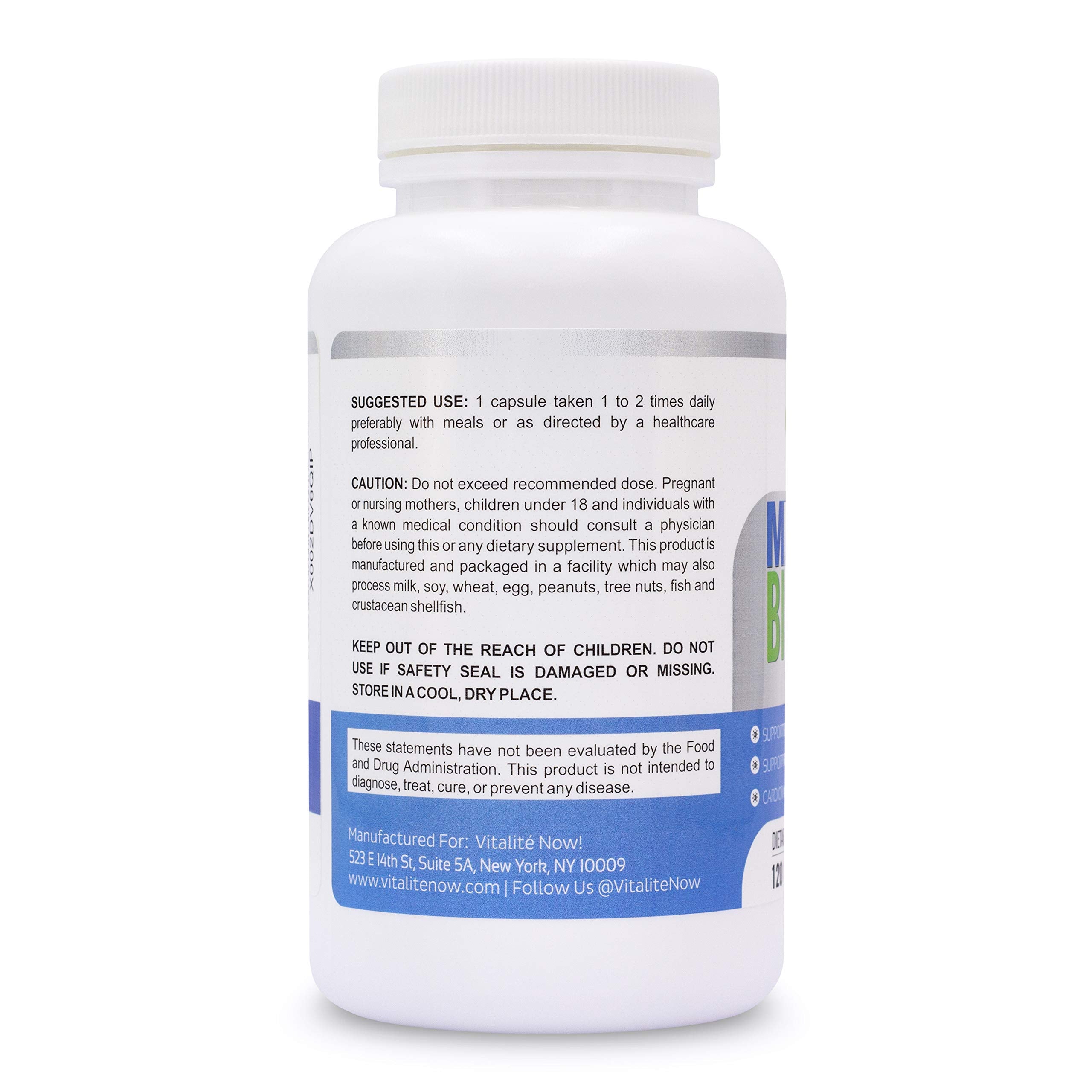 Illustration of heart health and digestive support from magnesium