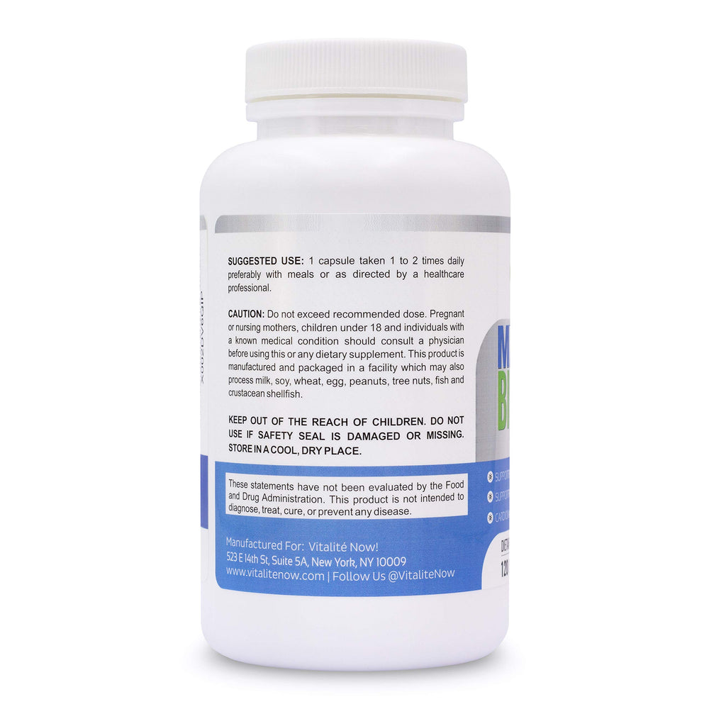 Illustration of heart health and digestive support from magnesium