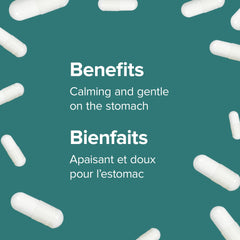 One capsule daily serving of Magnesium Bisglycinate 200 mg