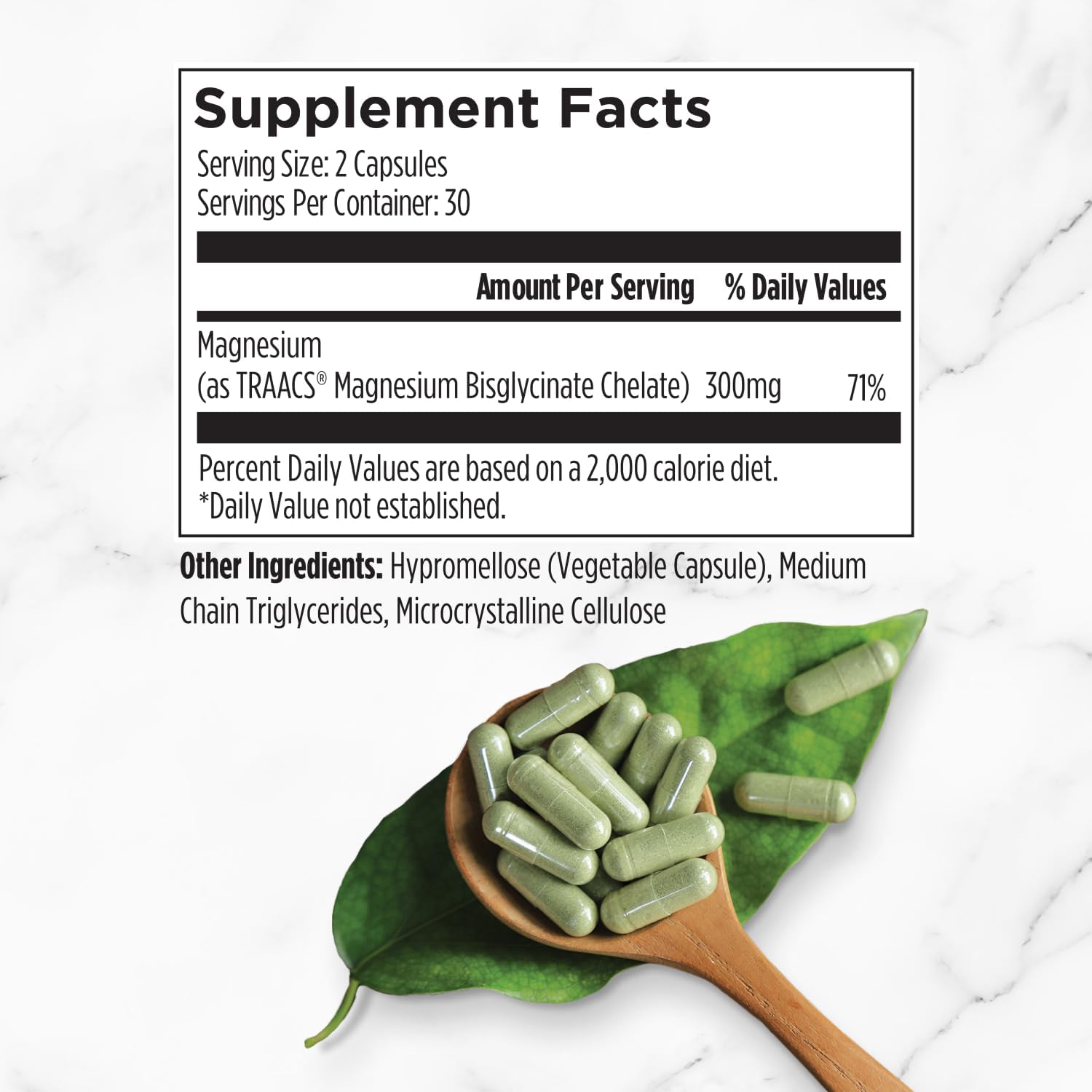 Illustration of bone and heart health benefits from magnesium bisglycinate