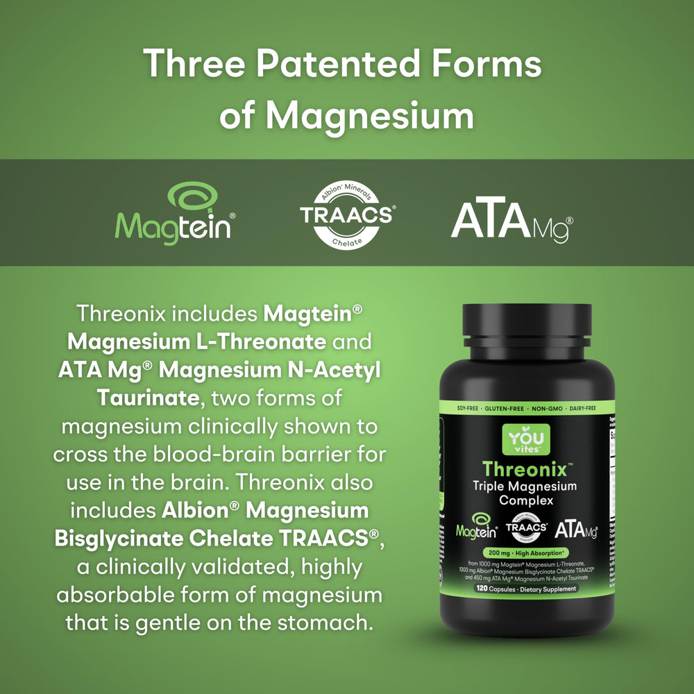 Albion Magnesium Bisglycinate Chelate TRAACS 1000 mg illustration