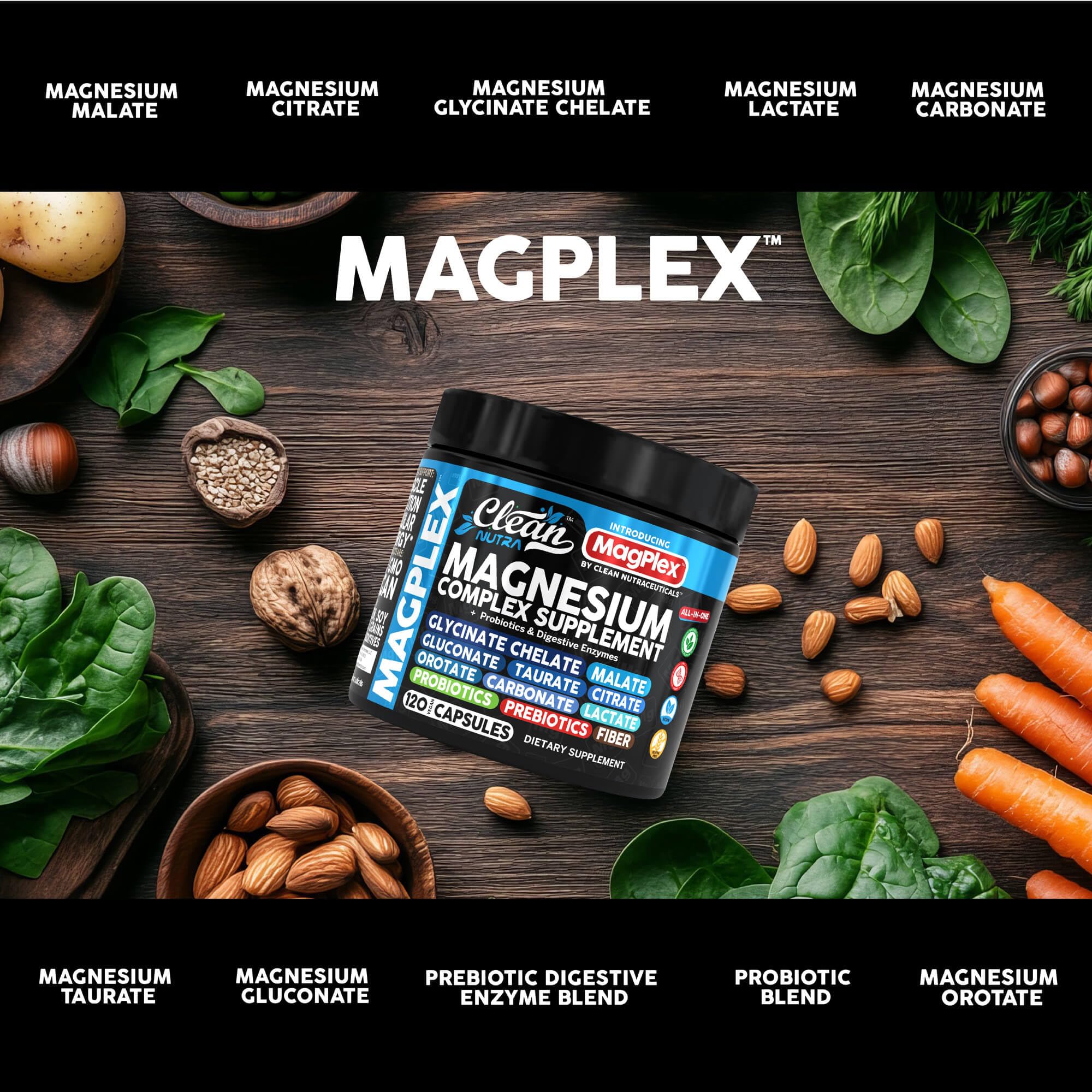 Magnesium capsules and powders
