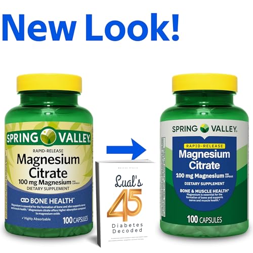 Magnesium Citrate 1000mg capsules close-up