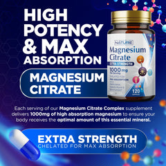 Magnesium Citrate 1000mg capsules