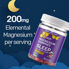 Icon illustrating 200 mg Magnesium Citrate per serving