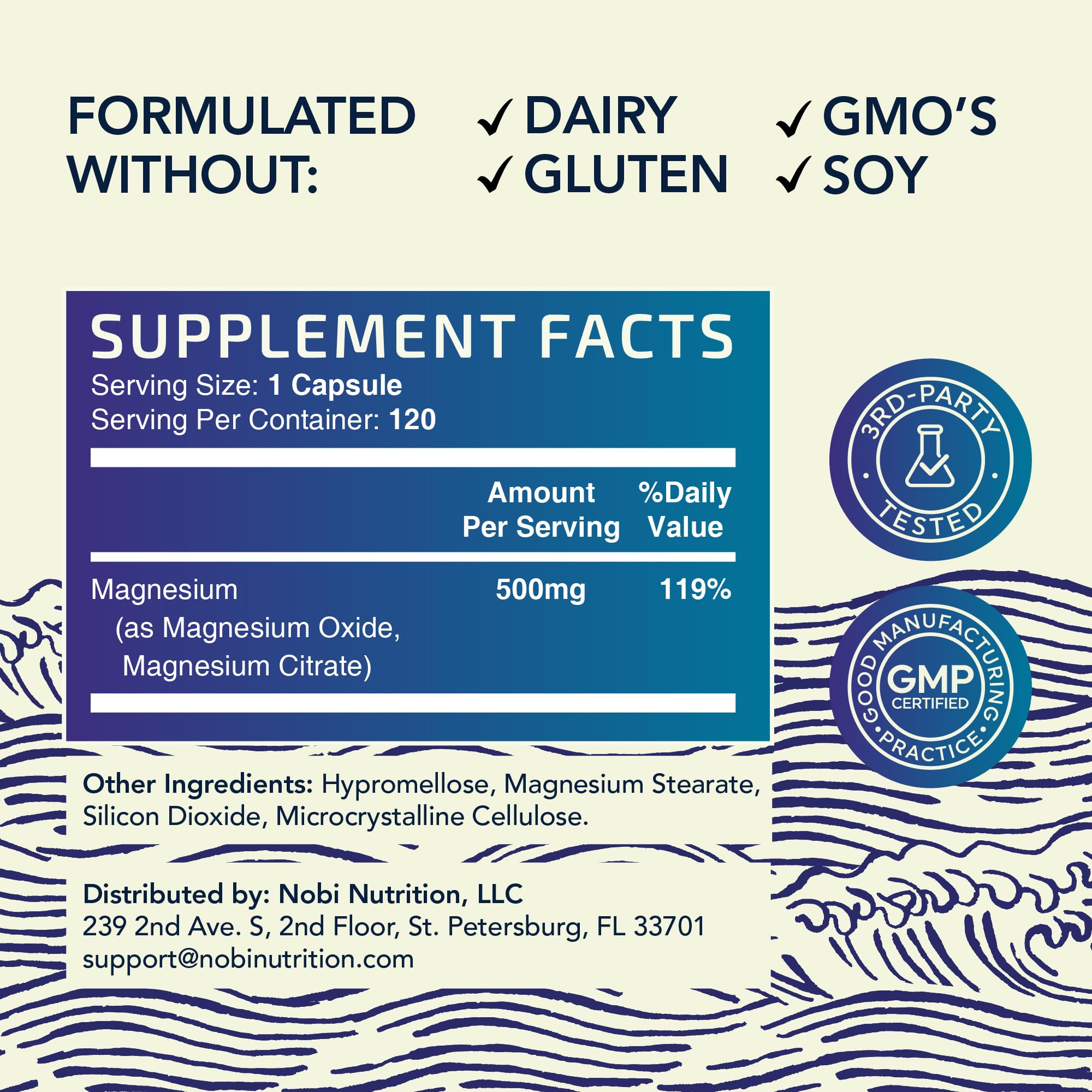 Box packaging highlighting high absorption and digestion support