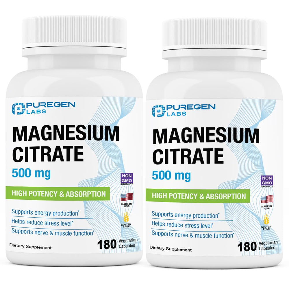 Magnesium citrate 500 mg — 360 capsules