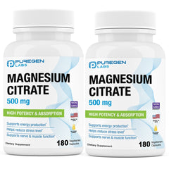 Magnesium citrate 500 mg — 360 capsules