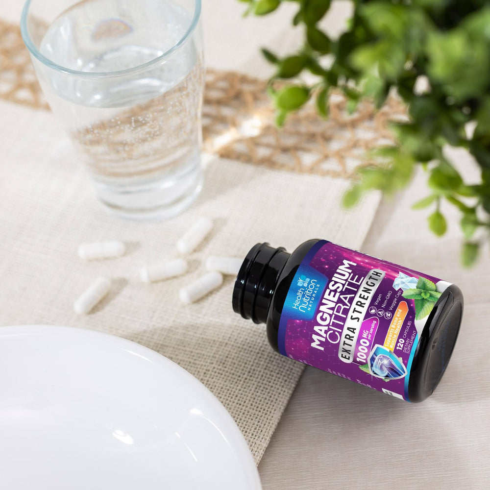 Product packaging and branding for 120 capsules