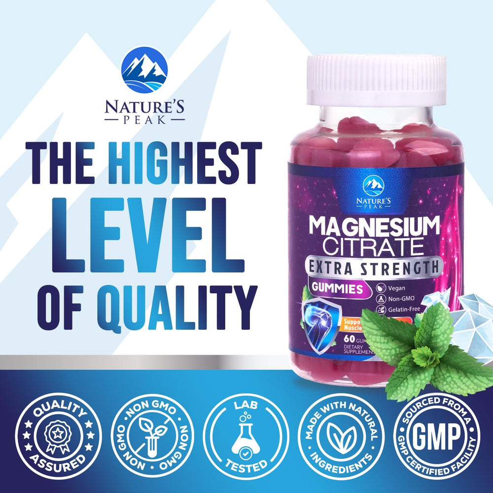 Adults enjoying magnesium citrate gummies