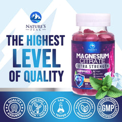 Adults enjoying magnesium citrate gummies