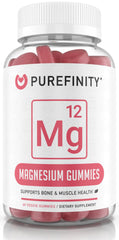Bottle of Magnesium Citrate Gummies 600 mg – 60 vegan gummies
