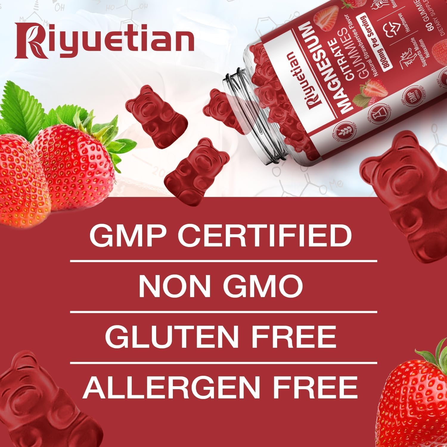 Gummies for bone health and immune system support