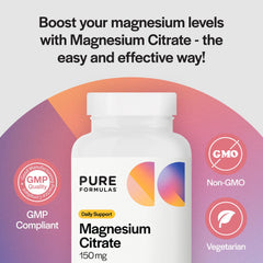 High absorption magnesium citrate formula