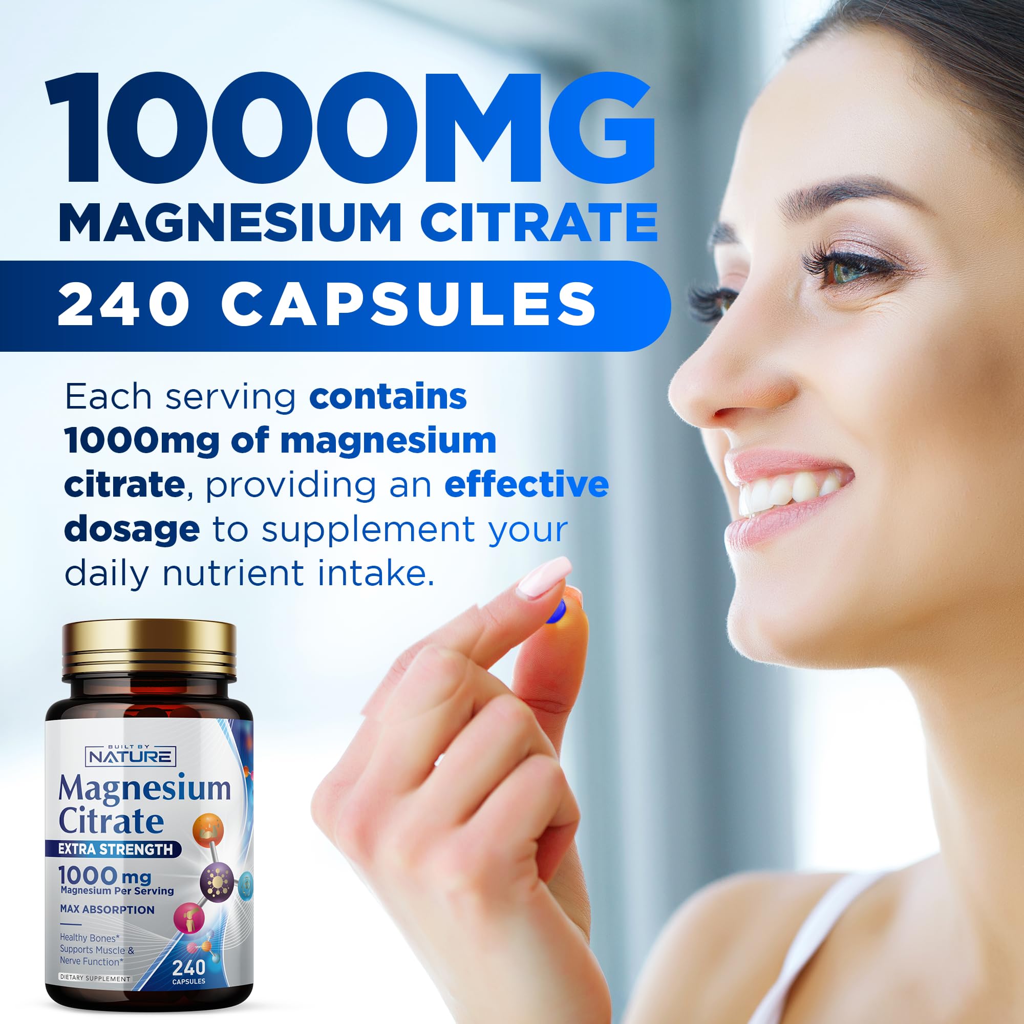 Magnesium Citrate packaging design
