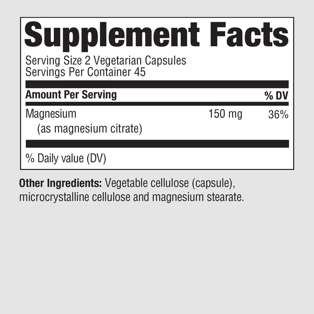 Magnesium Citrate sleep support supplement bottle