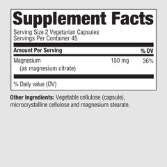 Magnesium Citrate sleep support supplement bottle
