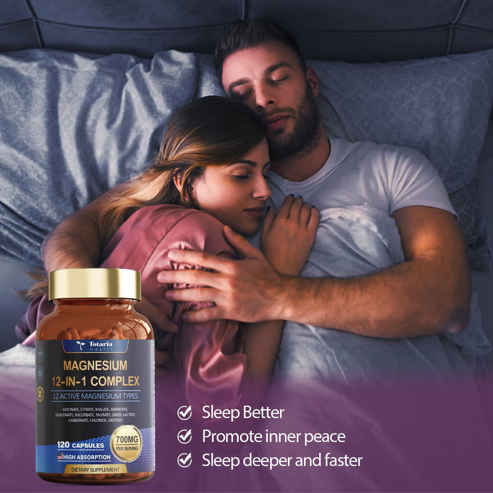 Two bottles of Totaria Magnesium Complex 12-in-1 (2PK)