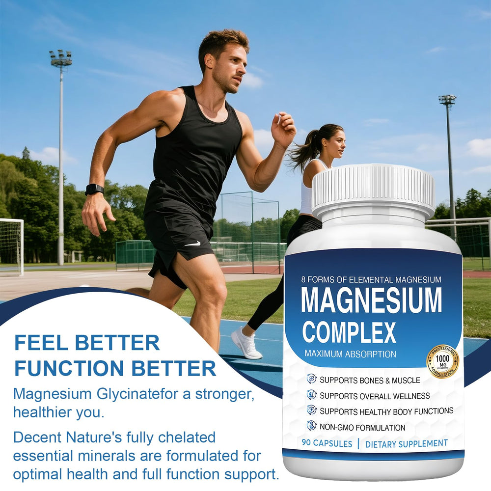 Close-up of magnesium citrate and malate for absorption